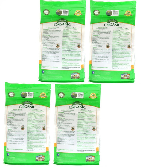 Espoma Garden-Tone Organic Herb Vegetable Plant Fertilizer Food 4lbs ~ 4-Pack ~ 16lbs Total