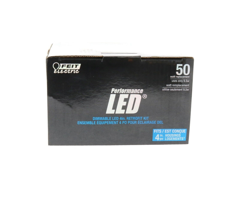 Feit #LEDR4/850/CAN 50W 4" LED Dimmable Recessed Lighting ~ 6-Pack