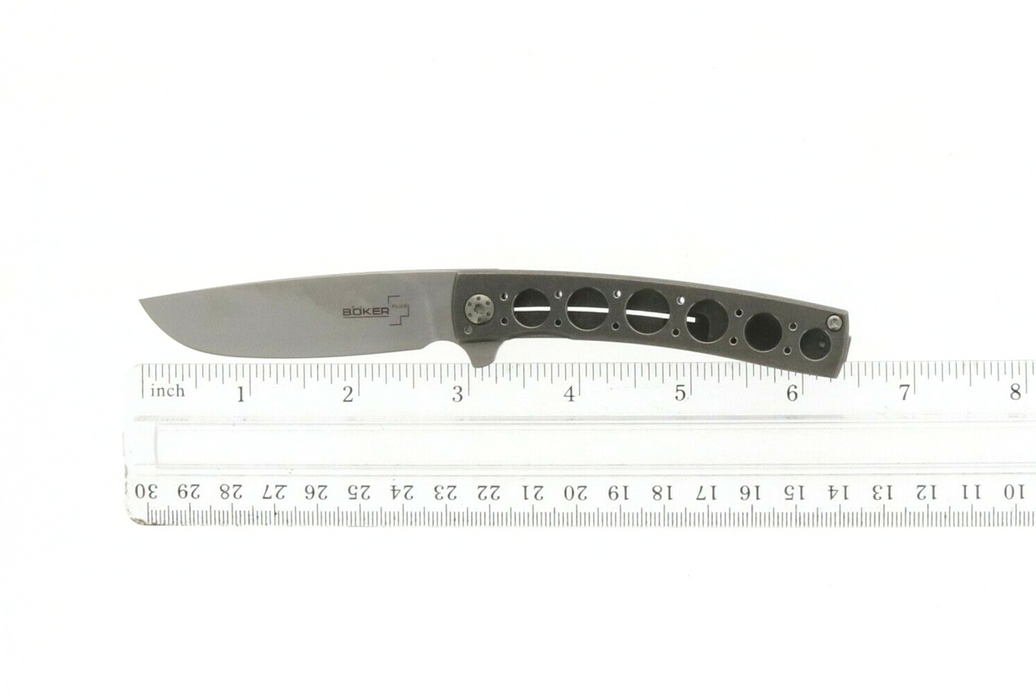Boker Plus #01BO748 FR Mini Folding Pocket Knife VG-10 Drop Point Blade