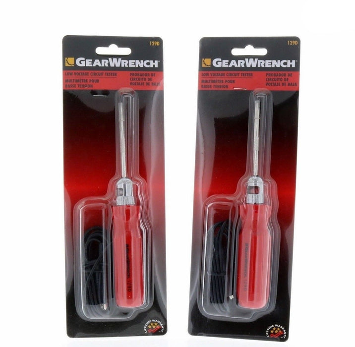 Gear Wrench #129D Low Voltage Circuit Tester 12V 6V ~ 2-Pack