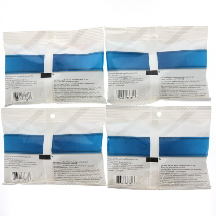 Coleman #3000003561 Chillers Ice Substitute Ice Packs ~ 4-Pack