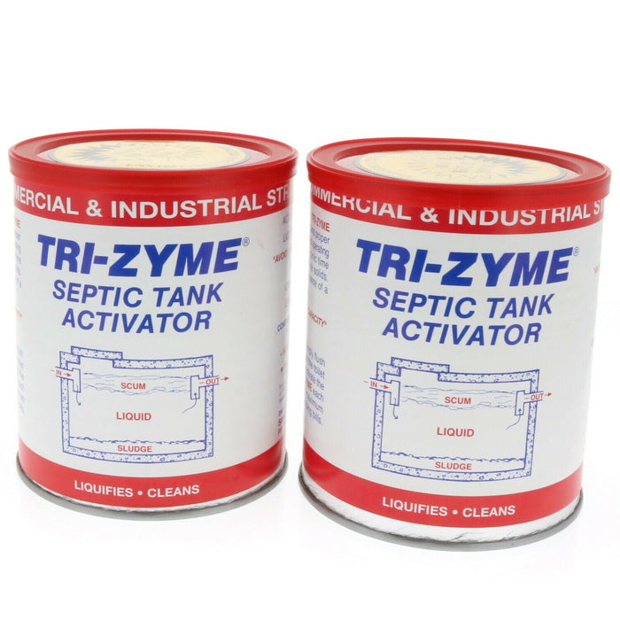 Sandifur Enterprises #0675 Tri-ZymeSeptic Tank Activator Treatment ~ 2 Pack
