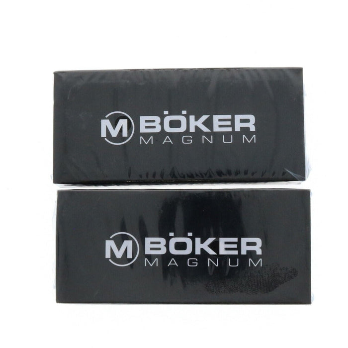 Boker #01MB366 Magnum Fire Department Rescue Folding Pocket Knife ~ 2-Pack