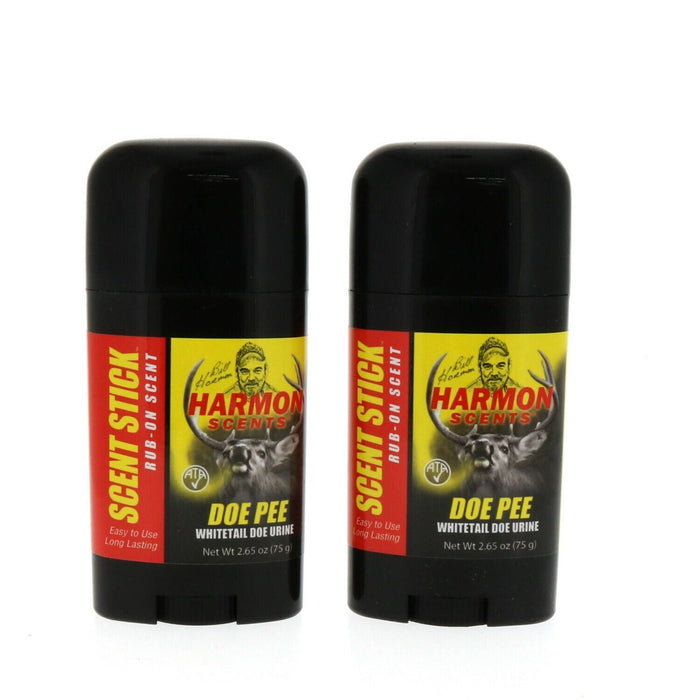 Harmon Scents #CCHDPSSNBLST Doe Pee White Tail Doe Urine Scent Stick Rub On Scent ~ 2-Pack
