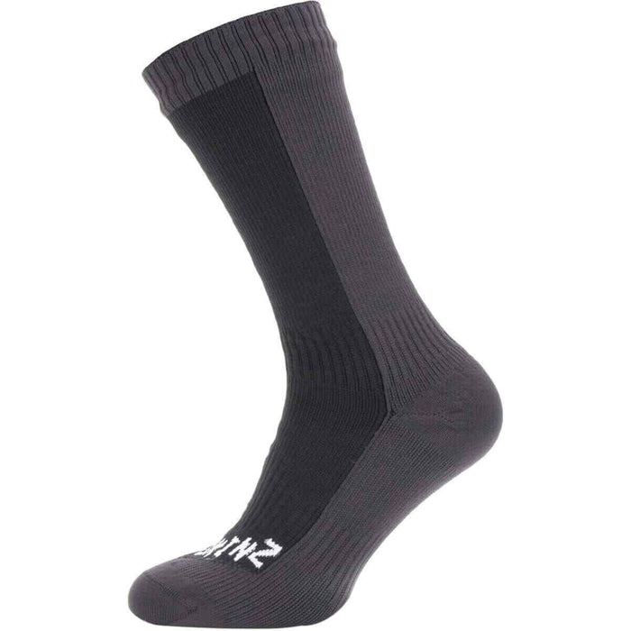 Seal Skinz Waterproof Cold Weather Mid Length Sock Black Unisex Size Small