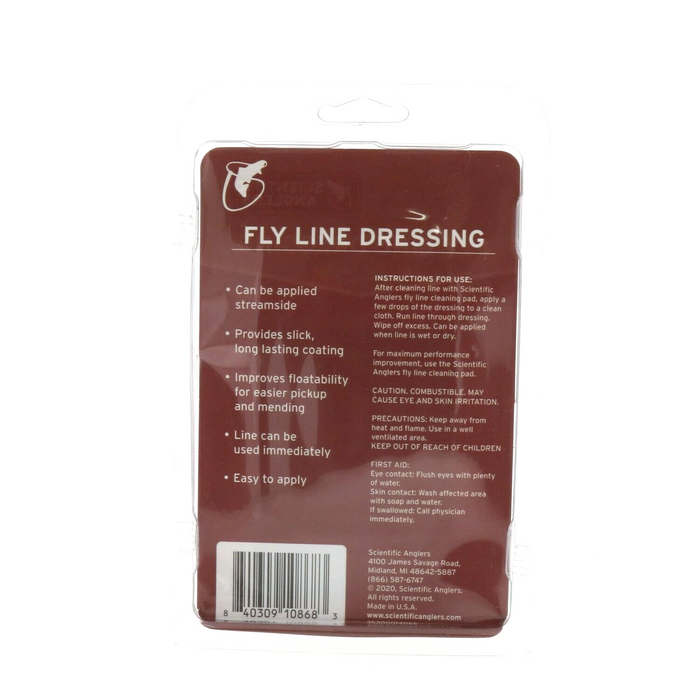 Scientific Angler # 54321 Fly Line Dressing And Line Cleaning Pad