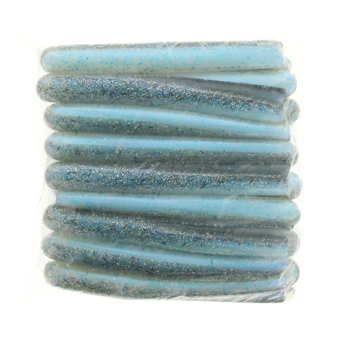 #350-MB441-25 5 1/2" Deep Blue Series Tube Booty Fishing Bait Lure Worm