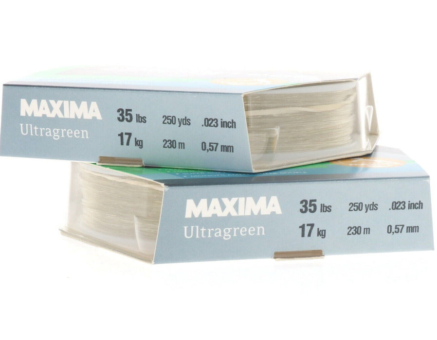 Maxima #MOSS 35 Ultragreen Mono Fishing Line 35lb 250yds ~2-Pack