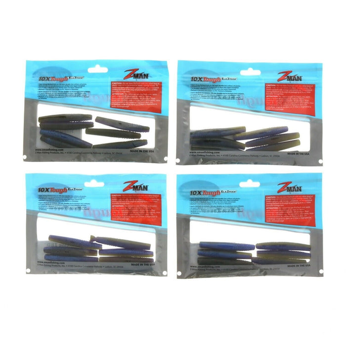 Z-man #TRD275-344PK8 Finesse TRD Lures Worm Bait 2 3/4" Meat Dog ~ 4-Pack ~ 32 Worms Total