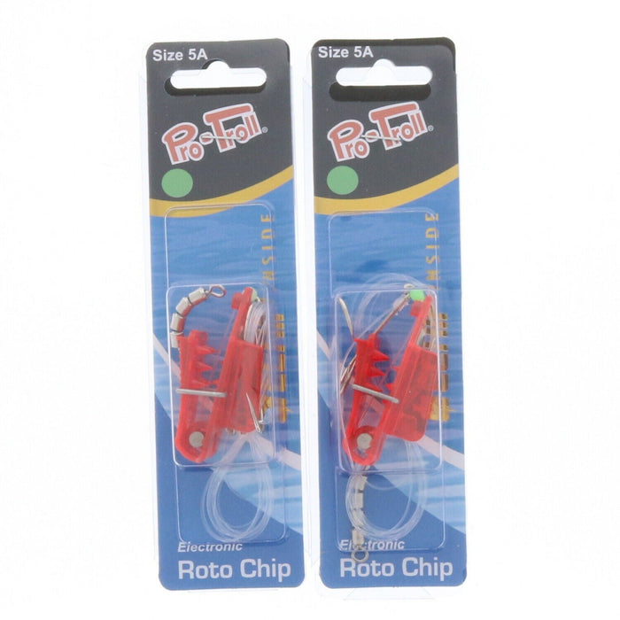 Pro-Troll #2301 Electronic Fishing Bait Holders 5A Red ~ 2-Pack