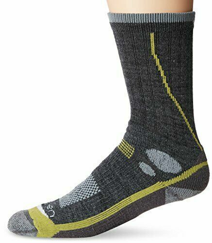 Lorpen #T3MMH Men's Medium Charcoal Wool Blend Midweight Socks