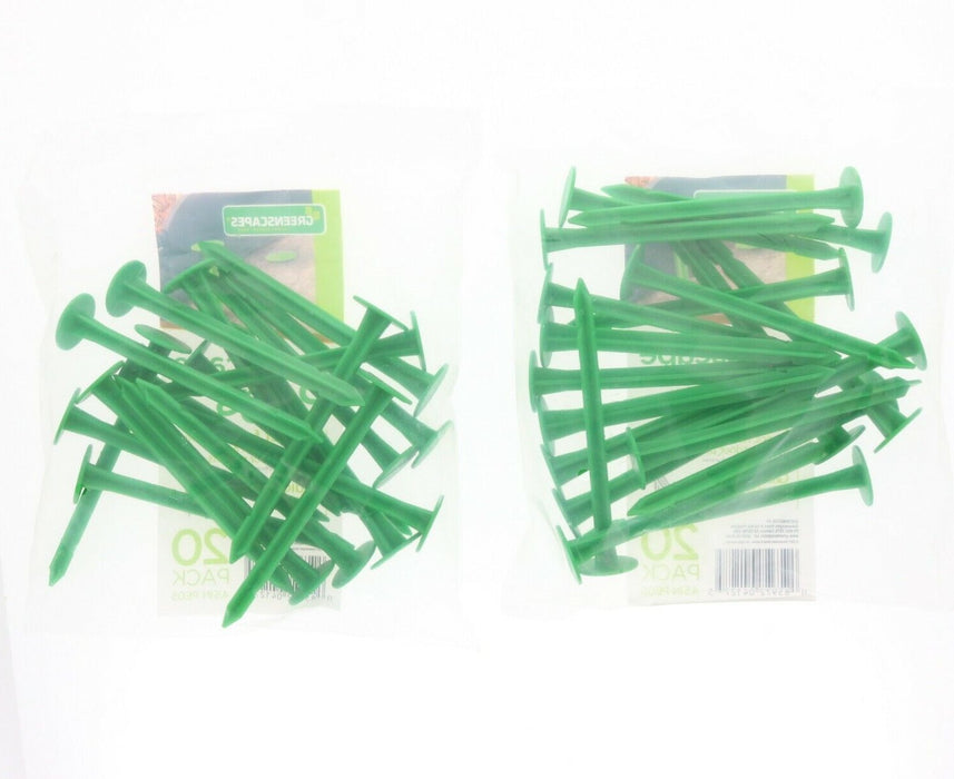 Greenscapes Landscape Pegs 4 1/2" 40 Pegs ~ 2-Pack ~ 40 Pegs Total