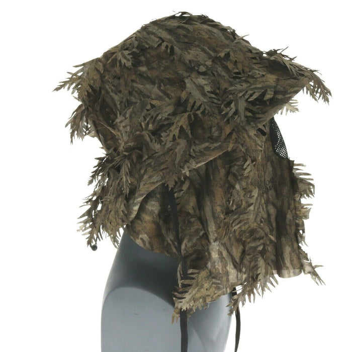 QuikCamo 3D Leafy Camo Bucket Hat with Face Concealment Mossy Oak Bottomland