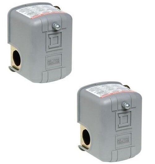 Square D #FHG2J27CP Air Compressor Switch 80-100PSI ~ 2-Pack
