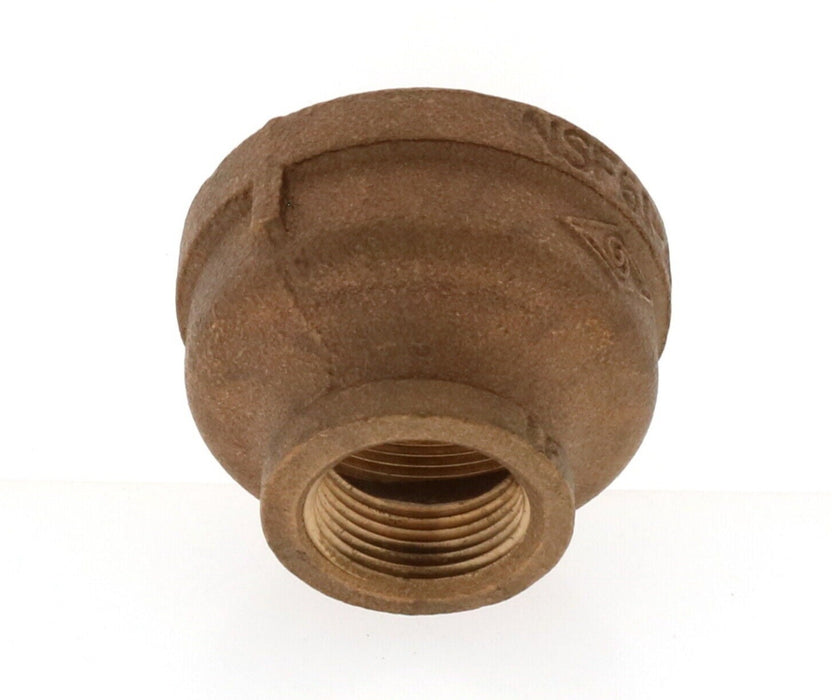 JMF #4535258 2FIP X 1FIP BR CPLG LF Brass Coupling