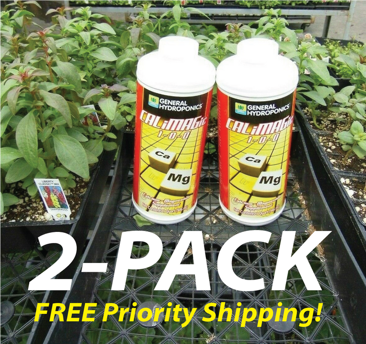 General Hydroponics #HGC733525 CaliMagic 1 Quart Calcium Magnesium ~ 2-Pack ~ 2 Quarts Total