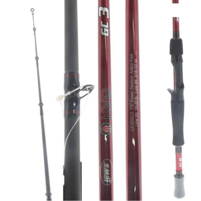 Lew's #LKVDGC3 KVD Series GC3 7' Medium Fast Casting Rod