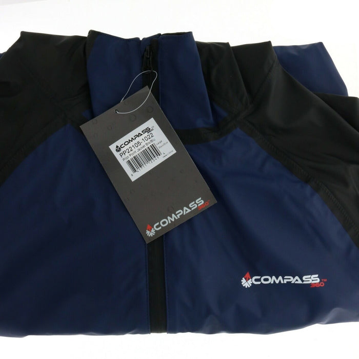 Compass360 #PP22105-1022 Pilot Point Jacket Black Blue Large