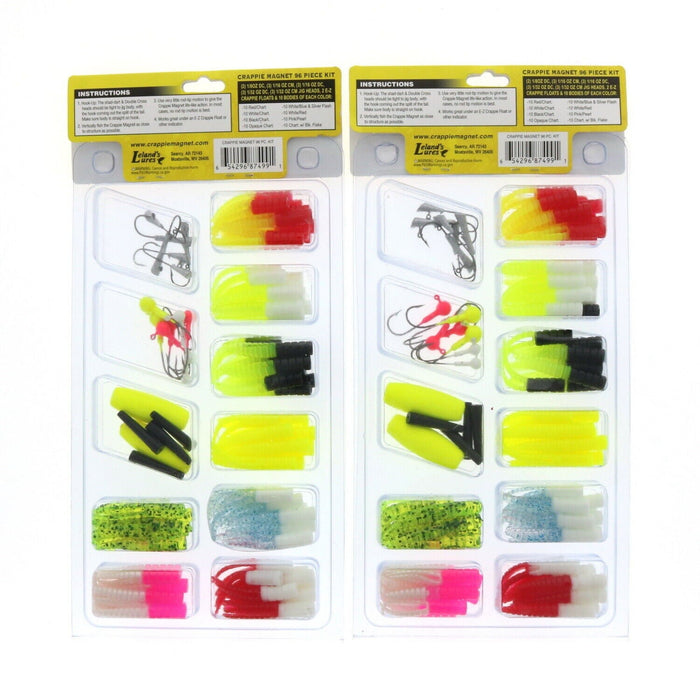 Crappie Magnet #87499 96-Piece Kit Crappie~ 2 Pack ~ 192 Pieces Total