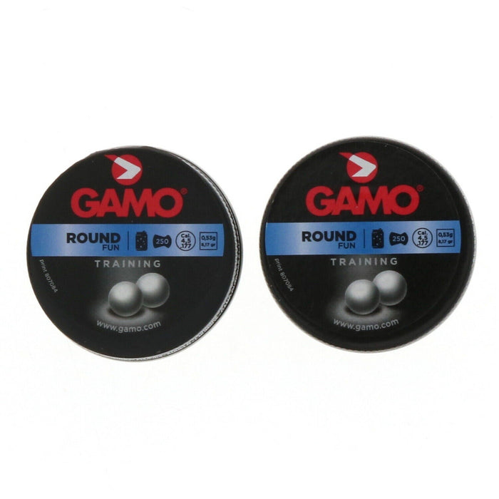 Gamo Round Ball Pellets .177 Caliber ~ 2-Pack ~ 500 Pellets Total