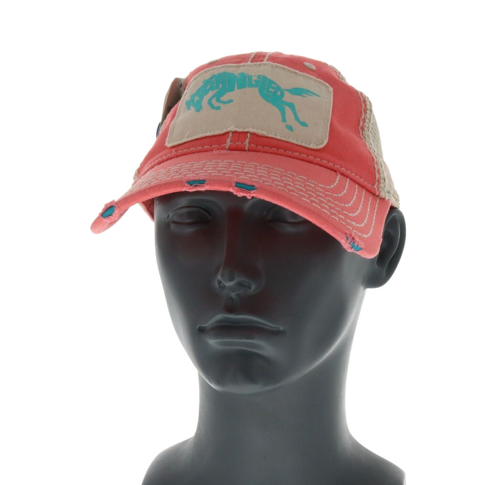 Wrangler #W130-89788IV Women's Horse Logo Baseball Hat