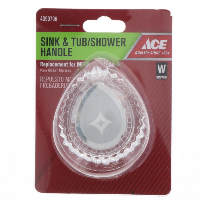 Ace Hardware #4399796 Acrylic Faucet Handle For Bath/Tub