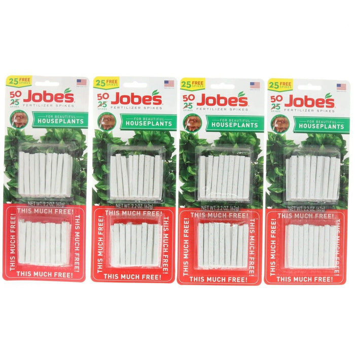 Jobe's #BC-20366.6    House Plant Fertilizer Food Spikes ~ 4-Pack