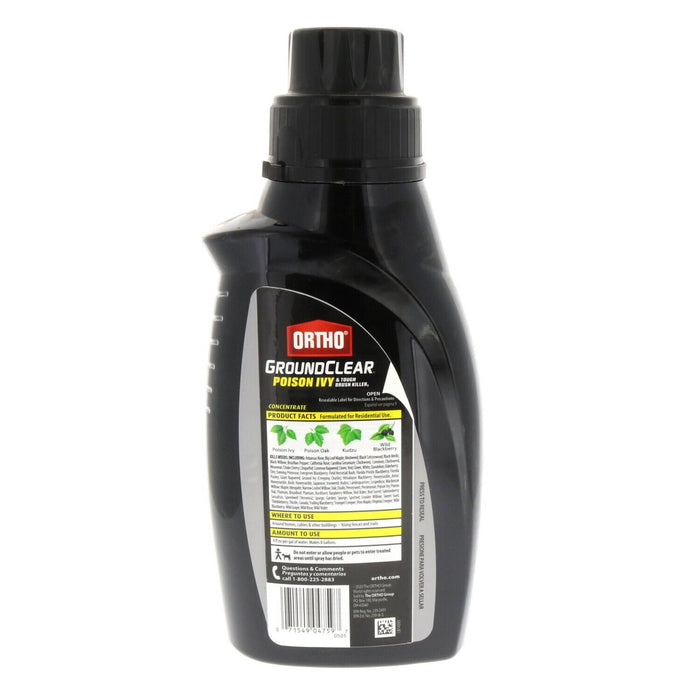 Ortho #475905 Ground Clear Poison Ivy and Tough Brush Killer Concentrate ~ 32oz Bottle