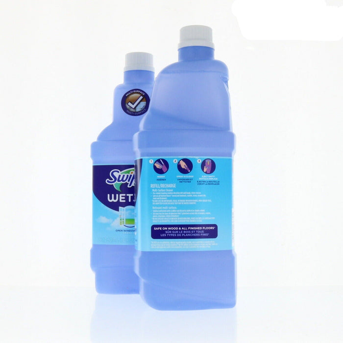 Swiffer WetJet #91938735 Floor Cleaner Refill Fresh Scent ~ 2-Pack ~ 84.4oz Total