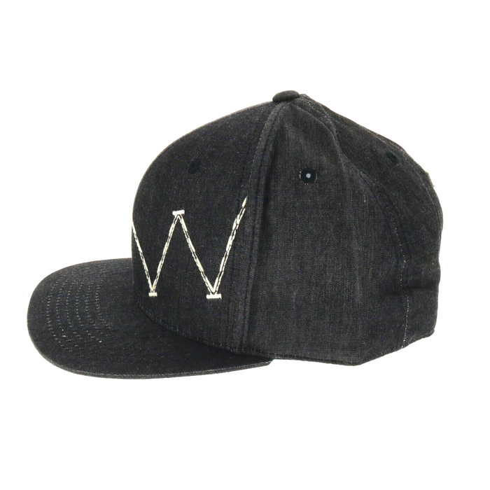 Wrangler #W13089711CH000 Men's Stitched W Logo Trucker Hat