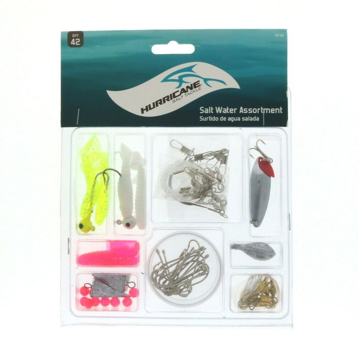 Hurricane #KIT-50 Saltwater Assortment Kit 42 Piece Lure Weight Swivel