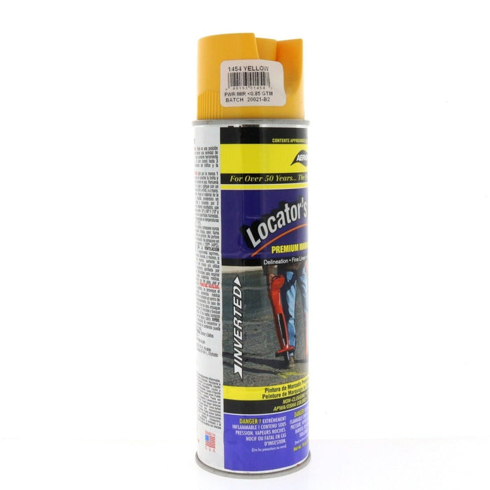 Aervoe #1454 Locator's Choice Premium Marking Paint Yellow