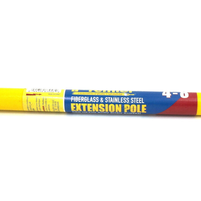 Premier #83048 Fiberglass And Stainless Steel Extension Pole 4-8ft Paint