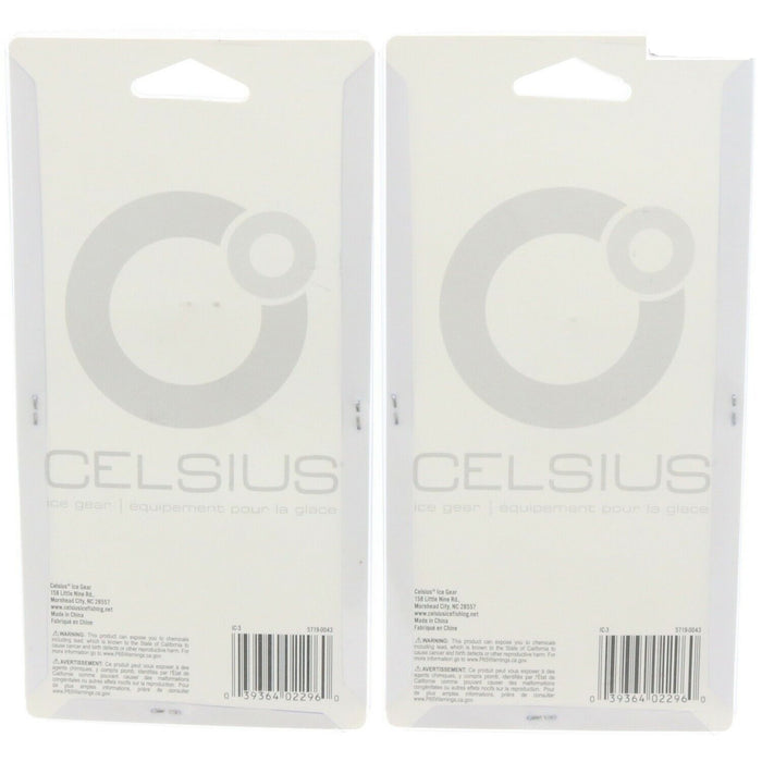 Celsius #IC-3 5719-0043 Sure Grip Ice Cleats Crampons Shoes Boots ~ 2-Pack