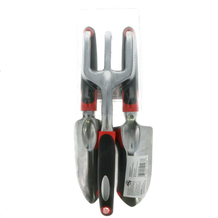 Ace Hardware #7168354 3pc Aluminum Garden Hand Tool Set Trowel Cultivator Transplant