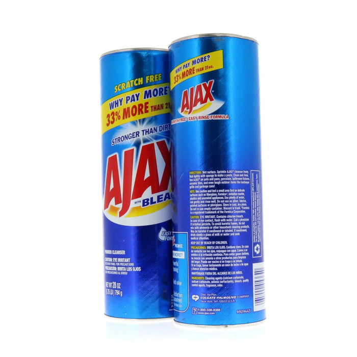 AJAX #9929443   All Purpose Powder Cleanser ~ 2-Cans Total