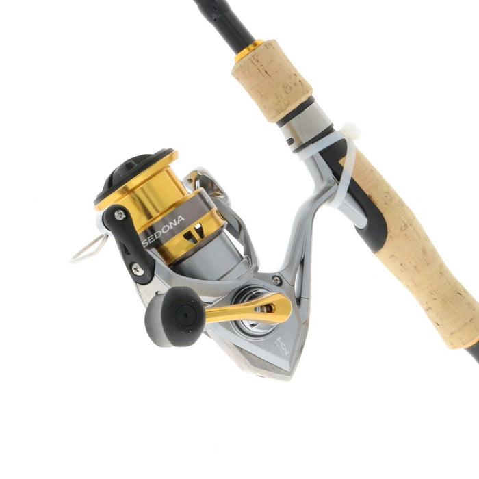 Shimano #PSE2500FISES66M2 Sedona Medium Rod & Reel Combo Fishing 2 Pc 6'6"