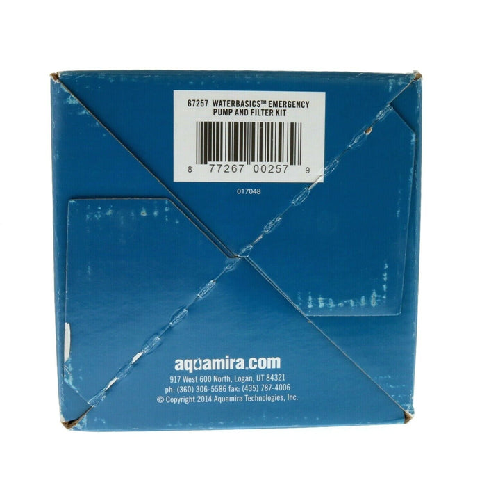 Aquamira #67257 Water Emergency Pump & Filtration Kit
