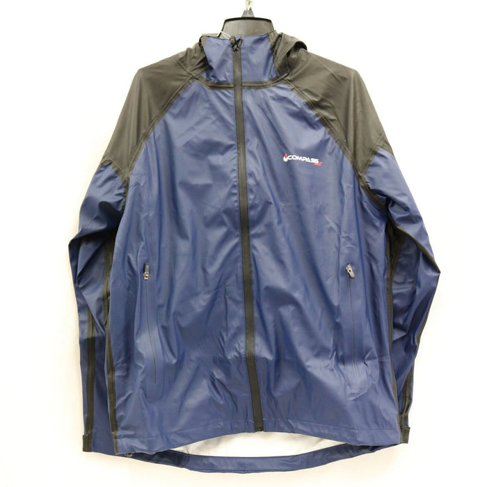 Compass360 #PP22105-1022 Pilot Point Jacket Black Blue Large