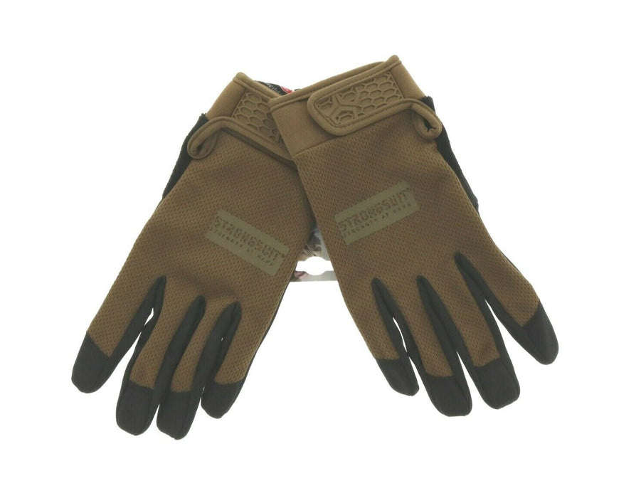 StrongSuit #50120-M Second Skin Glove Coyote Medium Work Hunting ~ 2-Pack