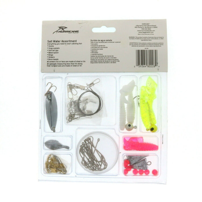 Hurricane #KIT-50 Saltwater Assortment Kit 42 Piece Lure Weight Swivel