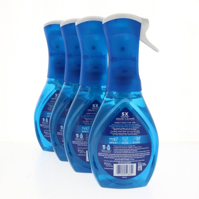 DAWN #90067792 Ultra Power Wash Platinum Fresh Scent Spray 16oz Bottle ~ 4-Pack