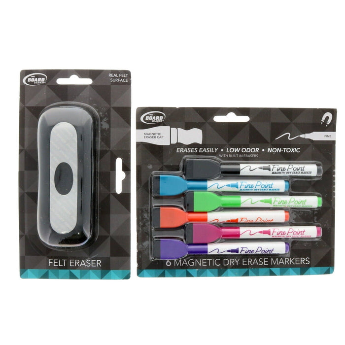 Mega Brands #AF120381 Magnetic Dry Erase Calendar White Board Markers