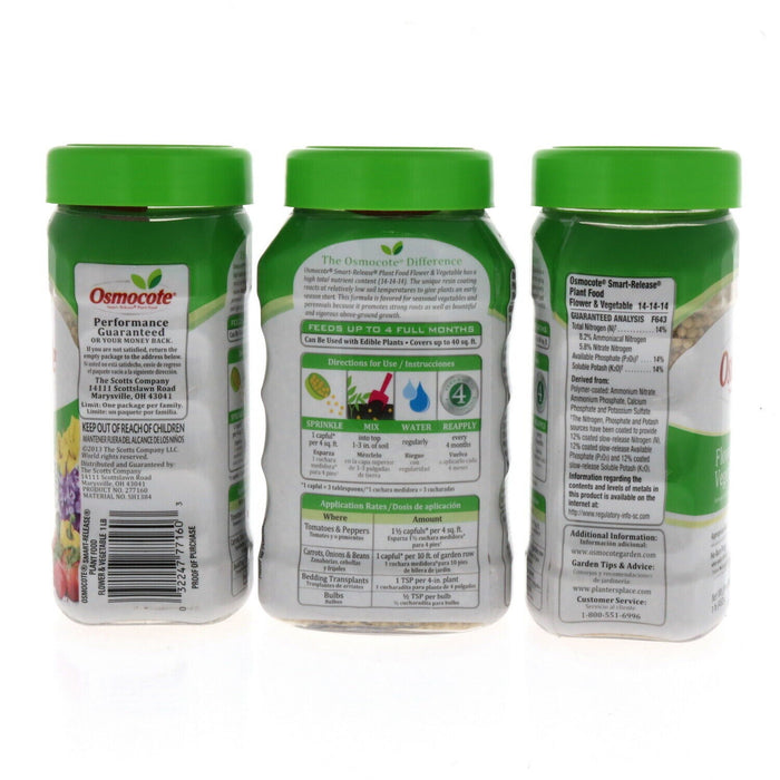 Osmocote #277160 Smart-Release Plant Fertilizer ~ 3-Pack