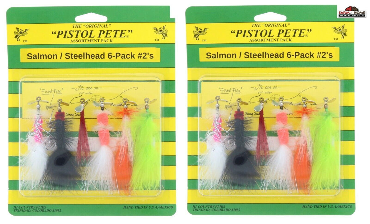 Pistol Pete #30000 Hi-Country Fishing Flies Salmon/Steelhead ~ 2 Pack —  houseandfarmsupply