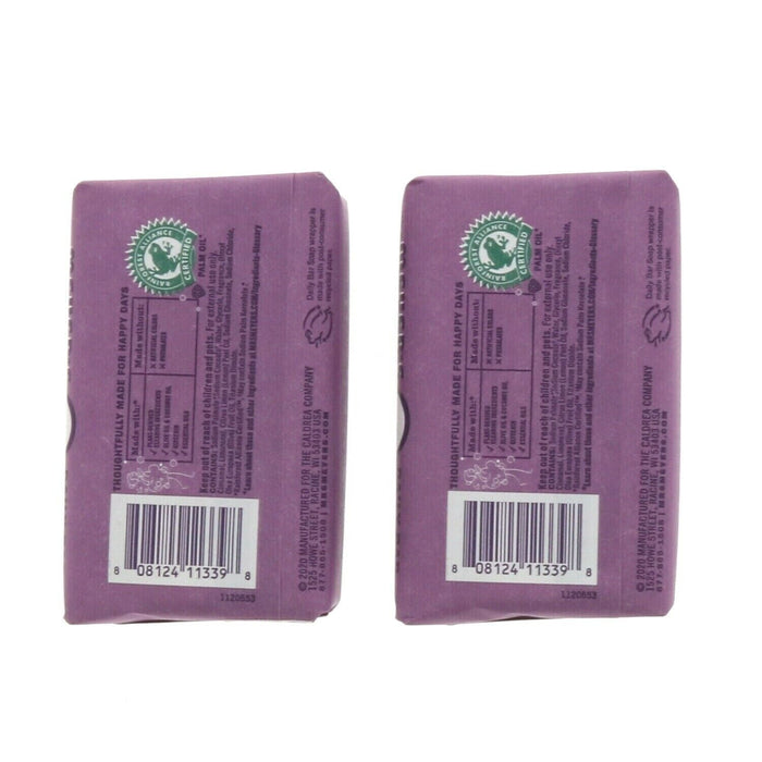 Mrs. Meyer's Daily Bar Soap Plum Berry Scent ~ 2-Pack