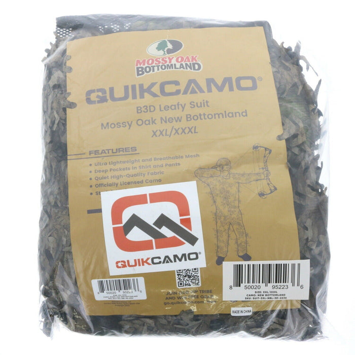 QuikCamo 3D Leafy Suit Mossy Oak Camouflage 2XL / 3XL