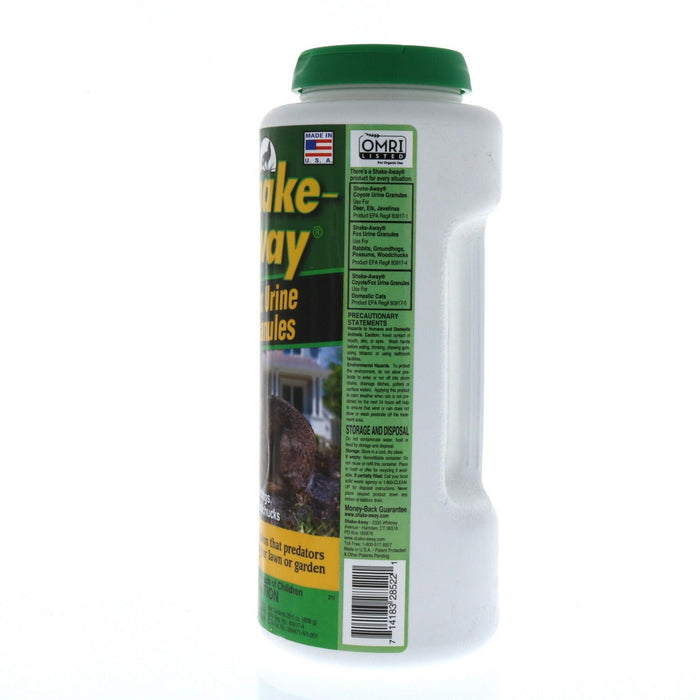 Shake Away Fox Urine Granules Small Animal Repellent