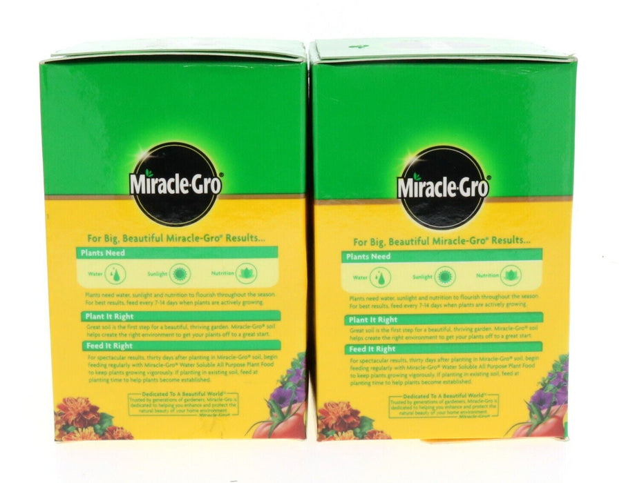 Miracle Gro All-Purpose Plant Food Fertilizer 1lb ~ 2-Pack ~ 2lbs Total