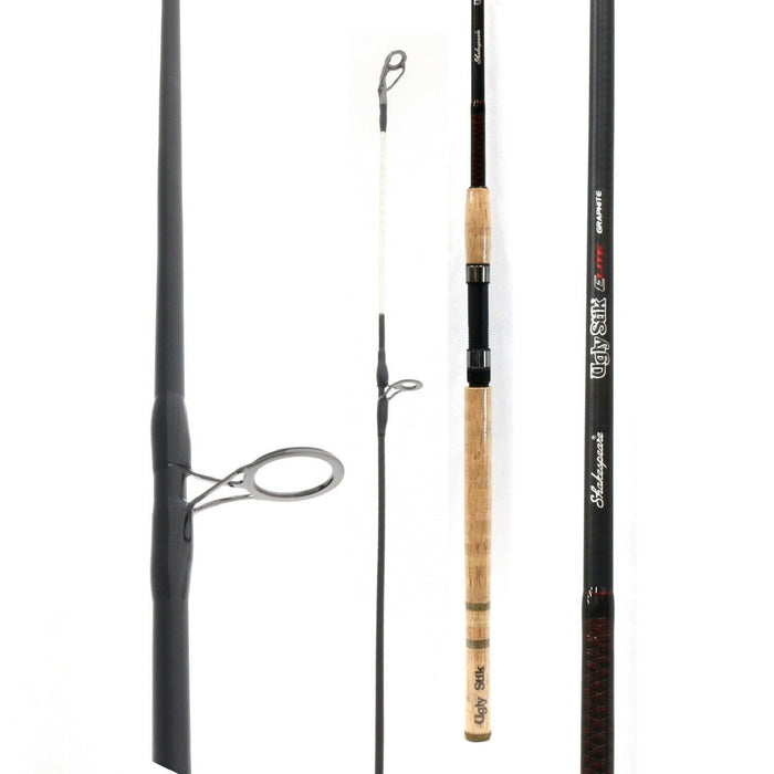 Shakespeare #USESSP902MH Ugly Stik Elite Medium Heavy Spinning Rod Salmon/Steelhead